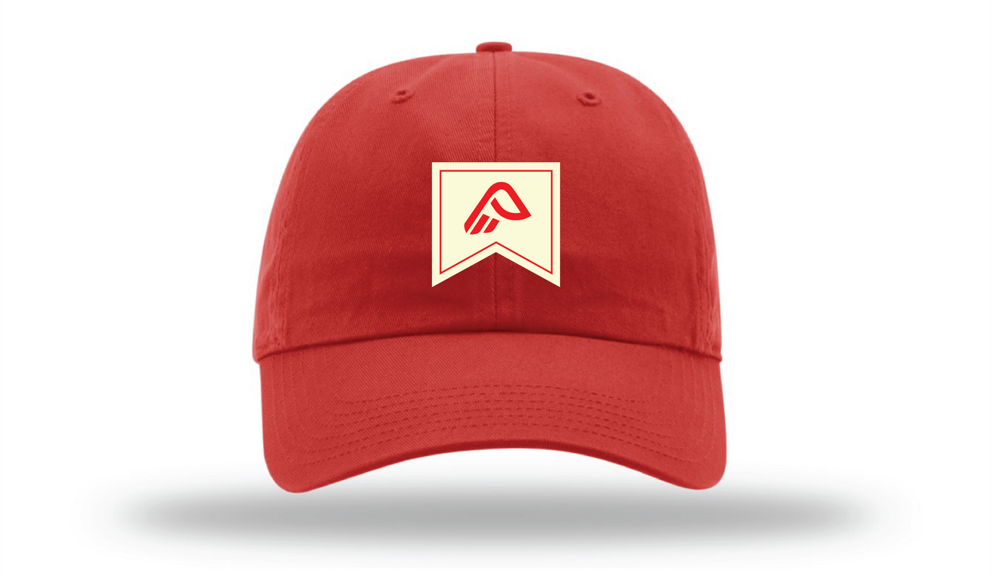 Eagle Low-Profile Hat - Red